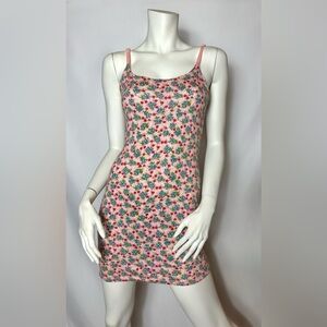 Betsey Johnson Vintage Floral Pink Dress
